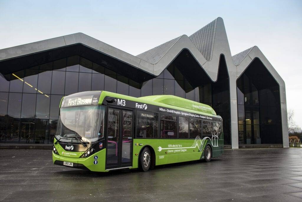 BYD ADL Enviro200EV First Glasgow 2