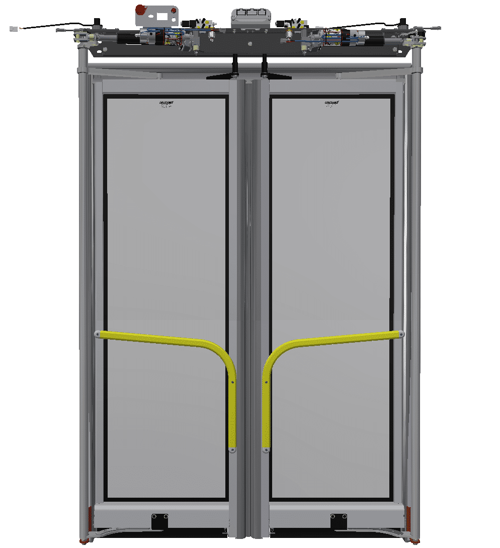 Inward gliding door Ventura Systems Innovative door systems