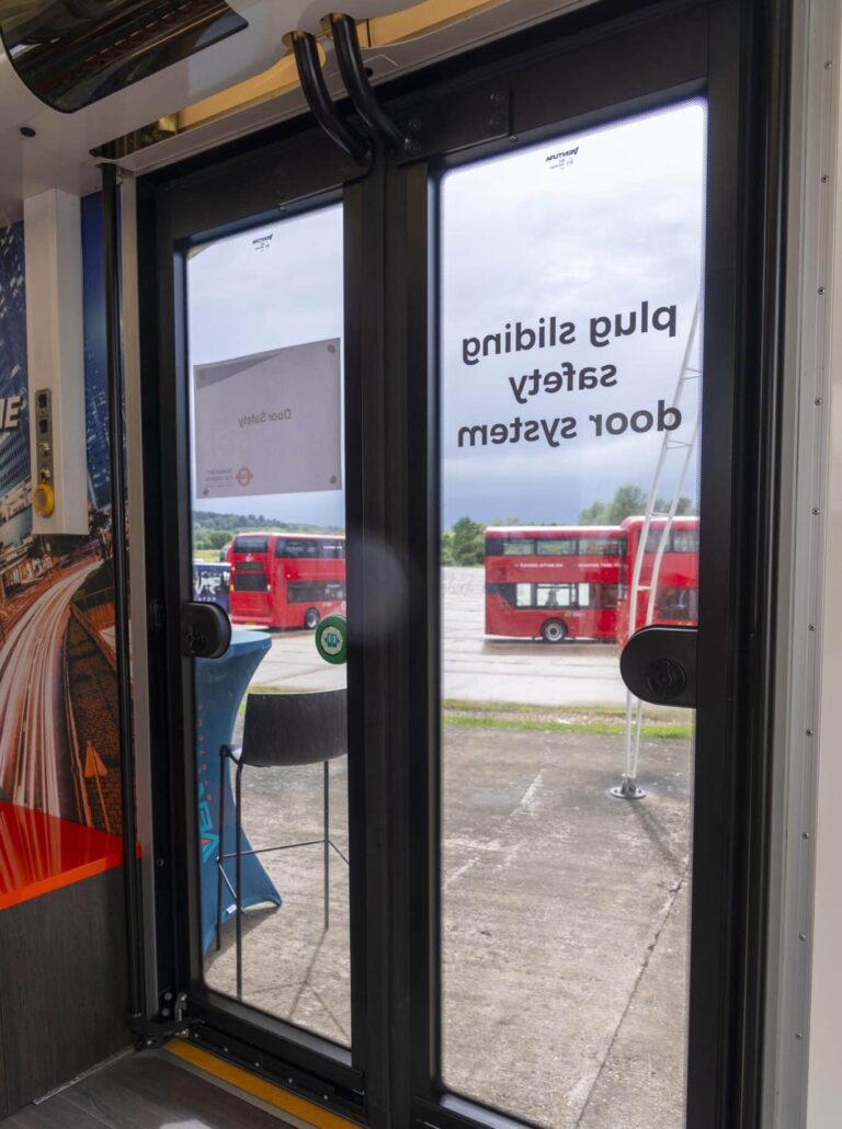 Ventura Systems Plug Sliding Door System at TfL BSS2