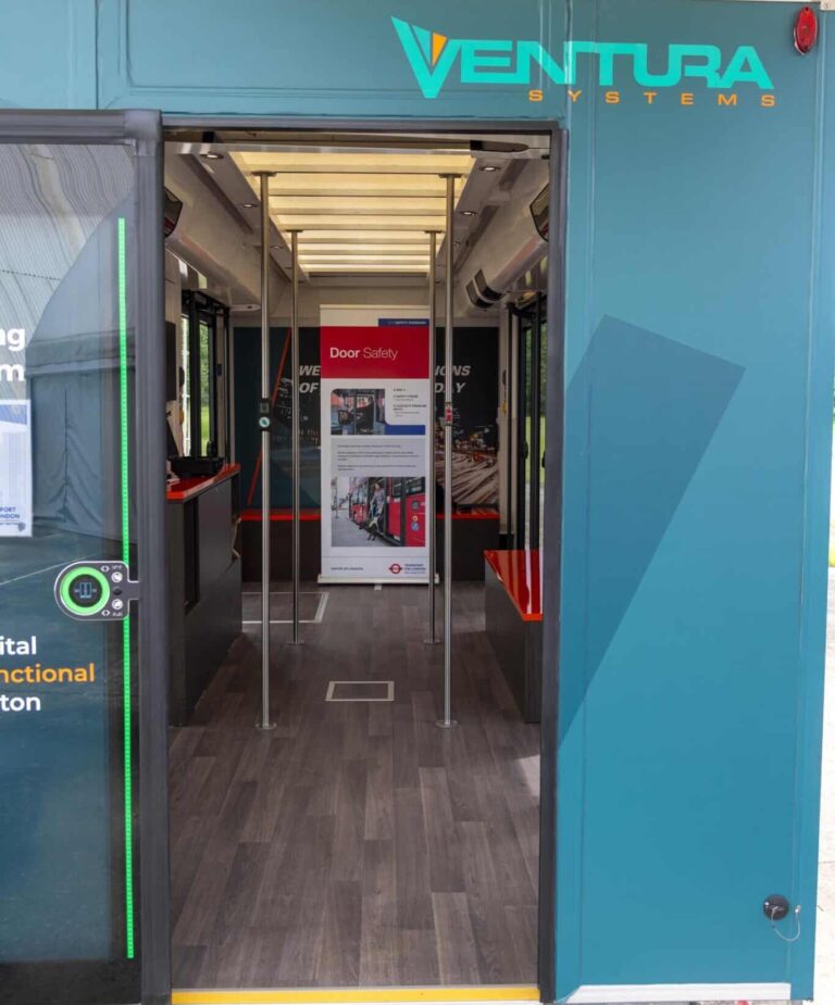 Ventura Systems Rapid Sliding Door System at TfL BSS2
